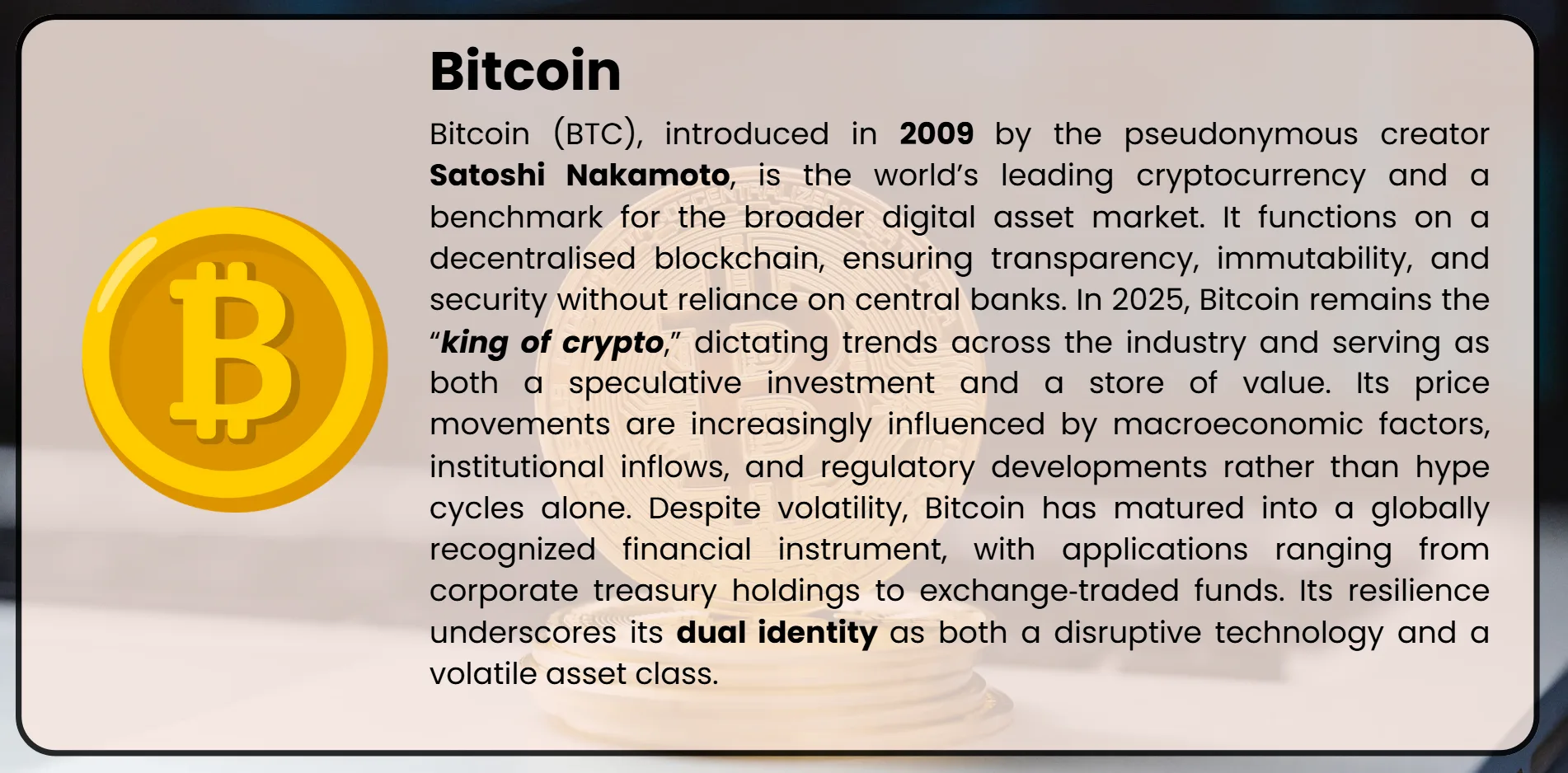 bitcoin