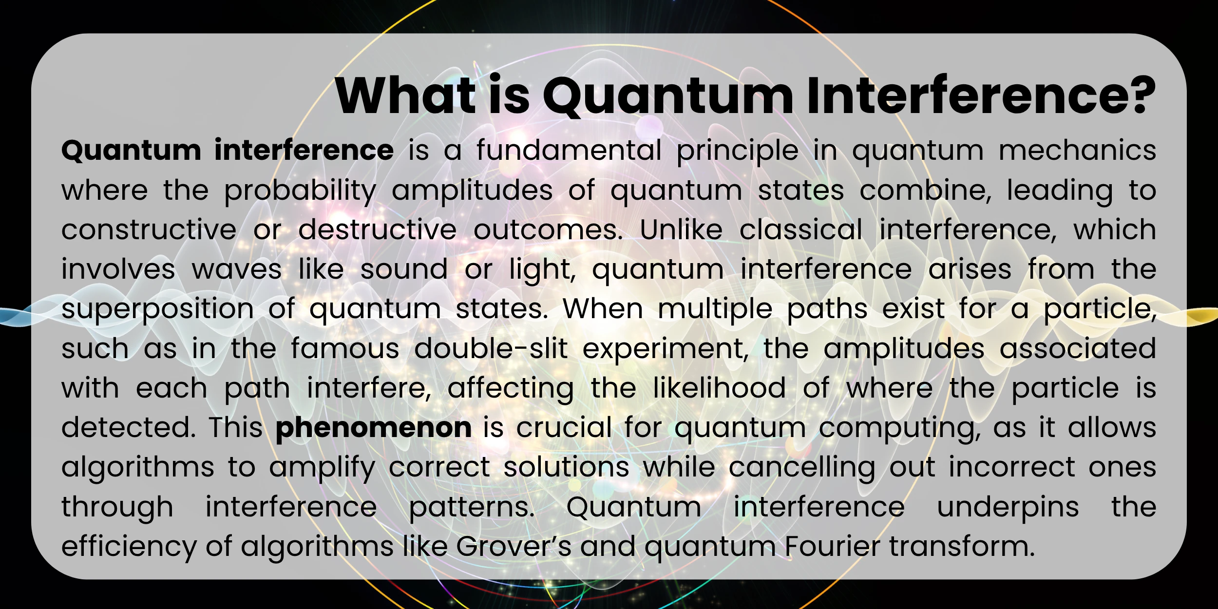quantam-interference