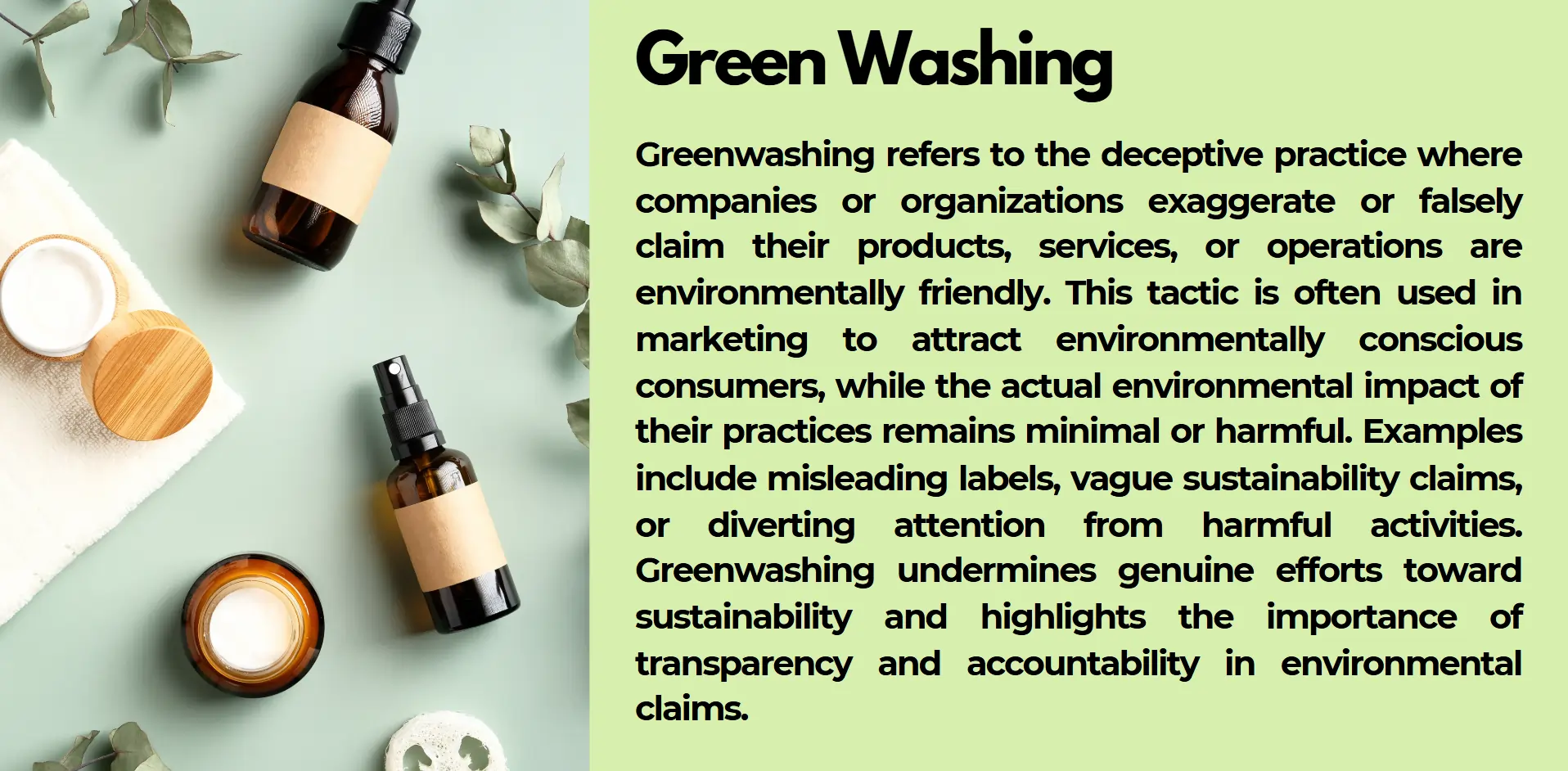 green-washing