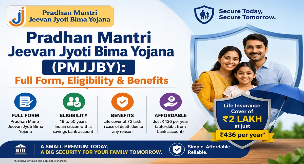 pradhan mantri jeevan jyoti bima yojana pmjjby