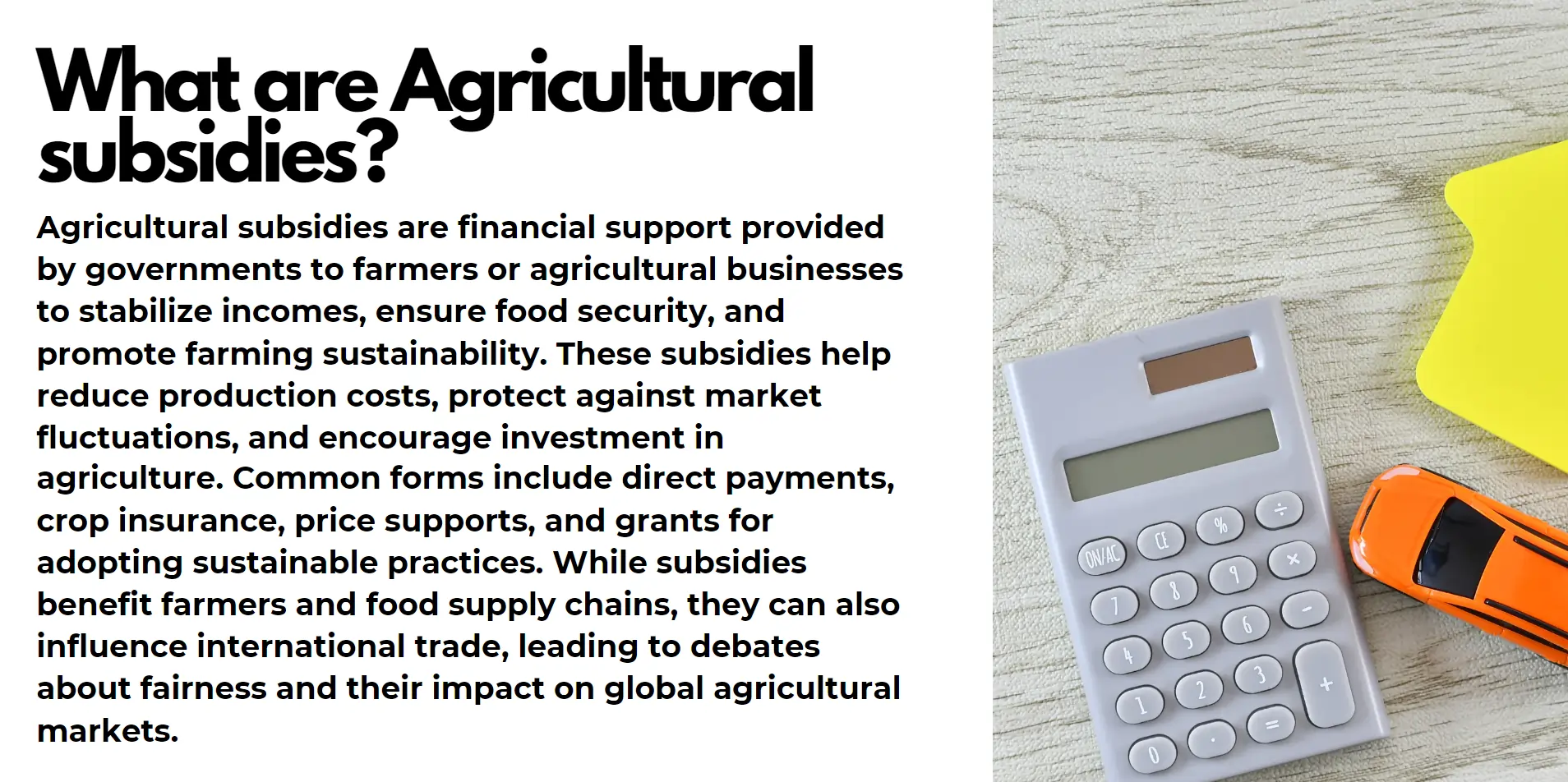 what-are-agricultural-subsidies