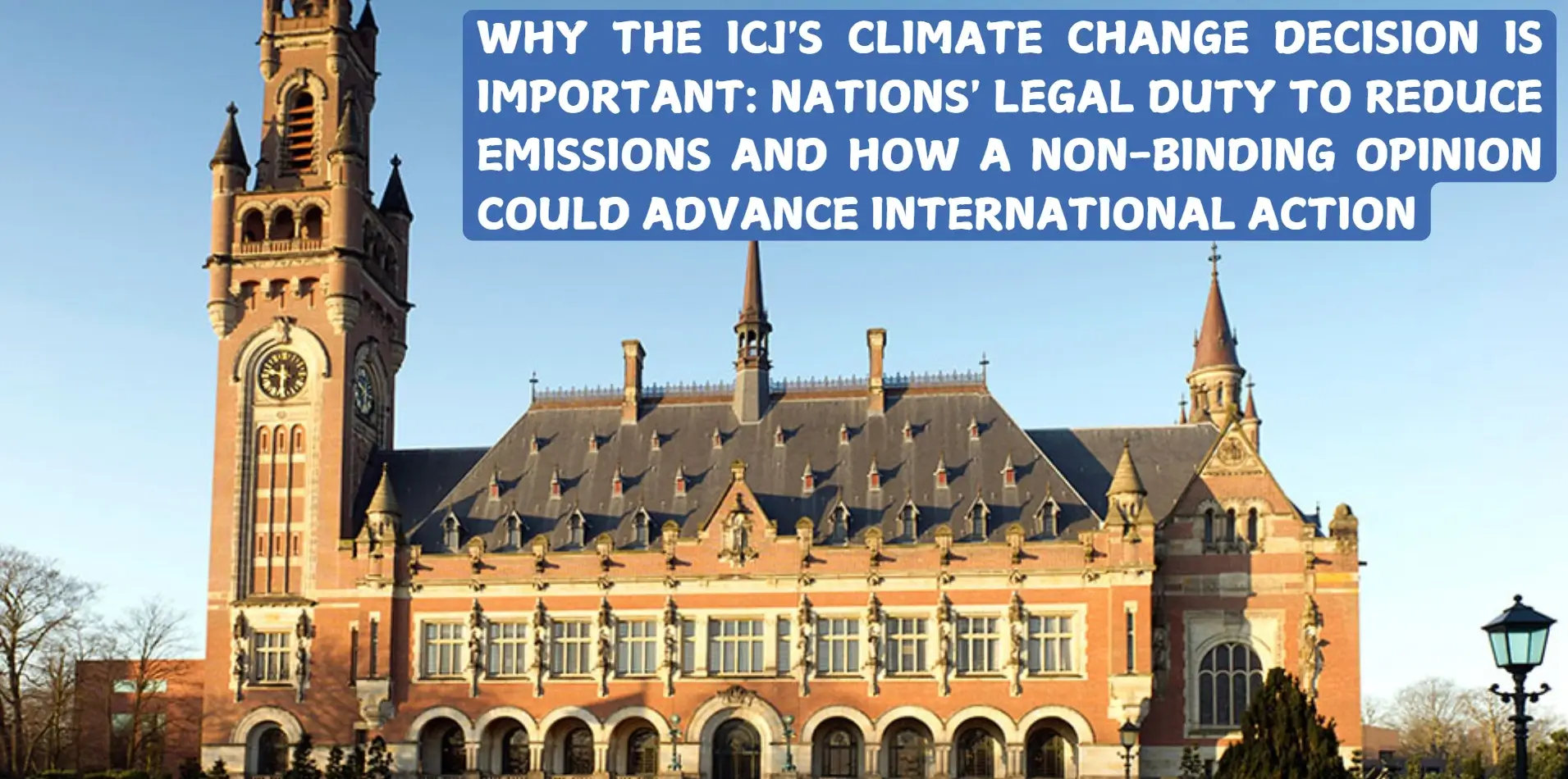 why the icj climate